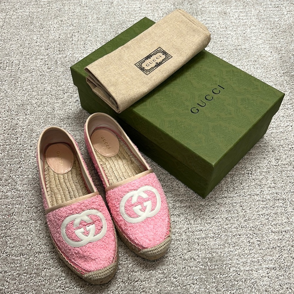 Gucci espadrilles size 39 NEW